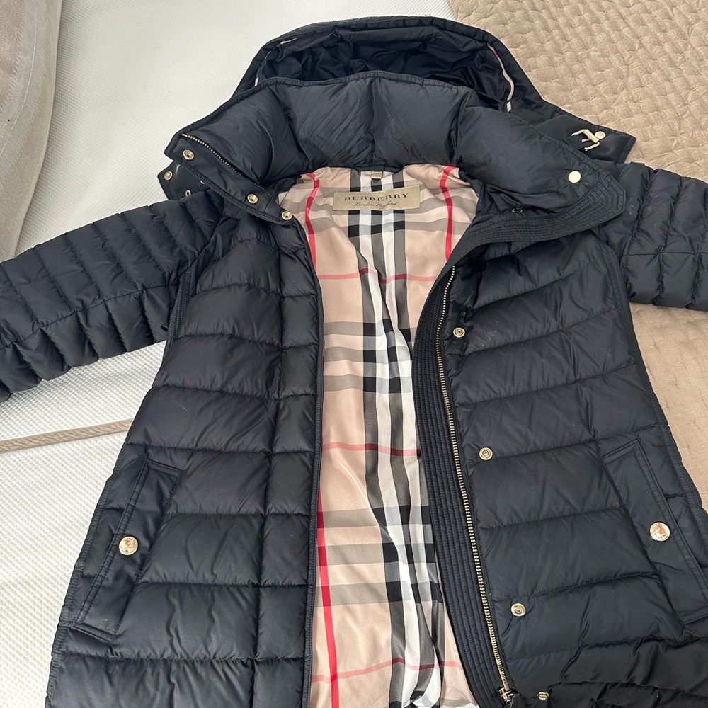 Burberry Black Puffer Jacket